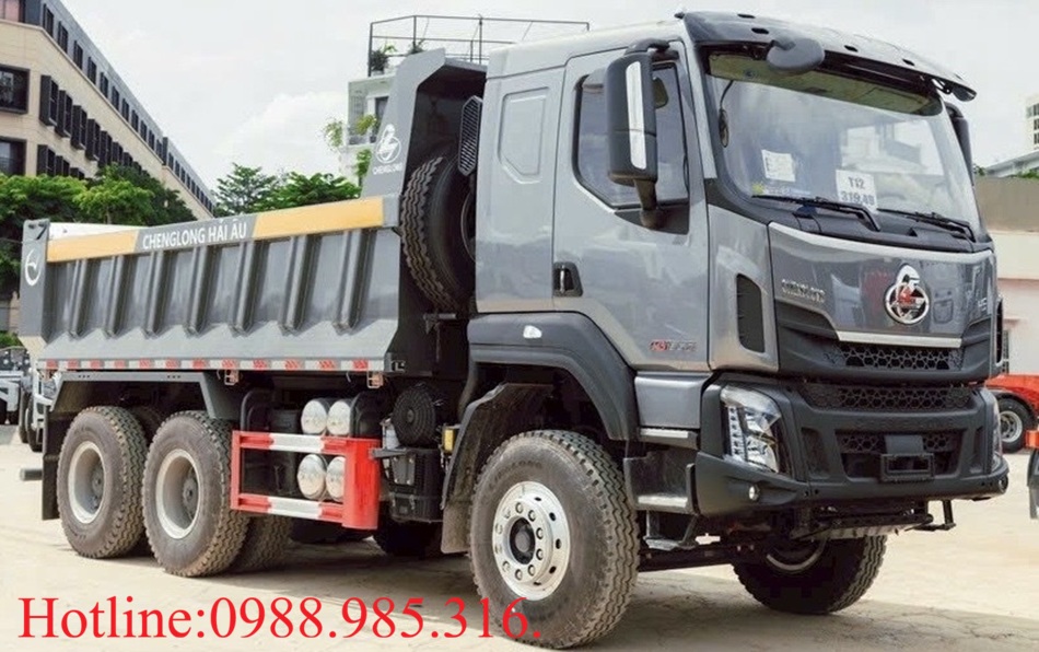 XE TẢI BEN 3 CHÂN CHENGLONG H5 6x4 350HP - THÙNG HYUNDAI